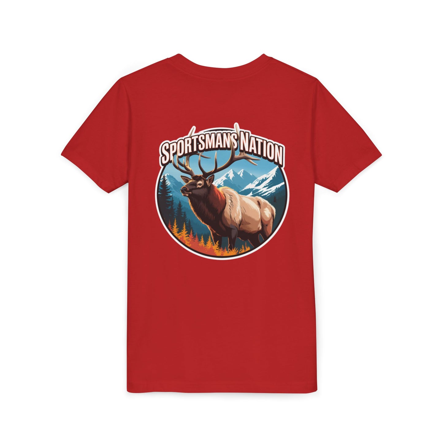 Youth Sportsmans Nation Bull Elk T-shirt