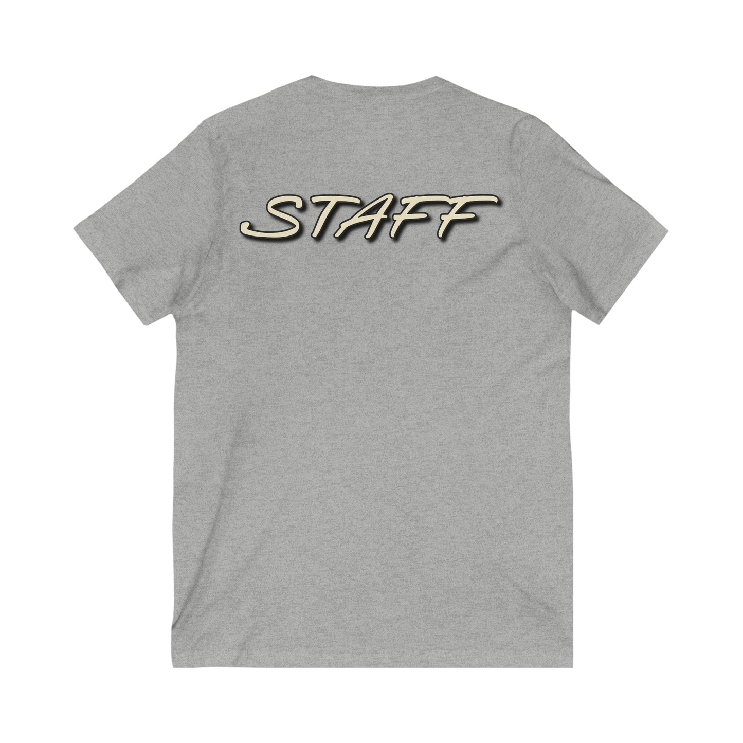 Staff Market Street Unisex Jersey Short Sleeve V-Neck Tee