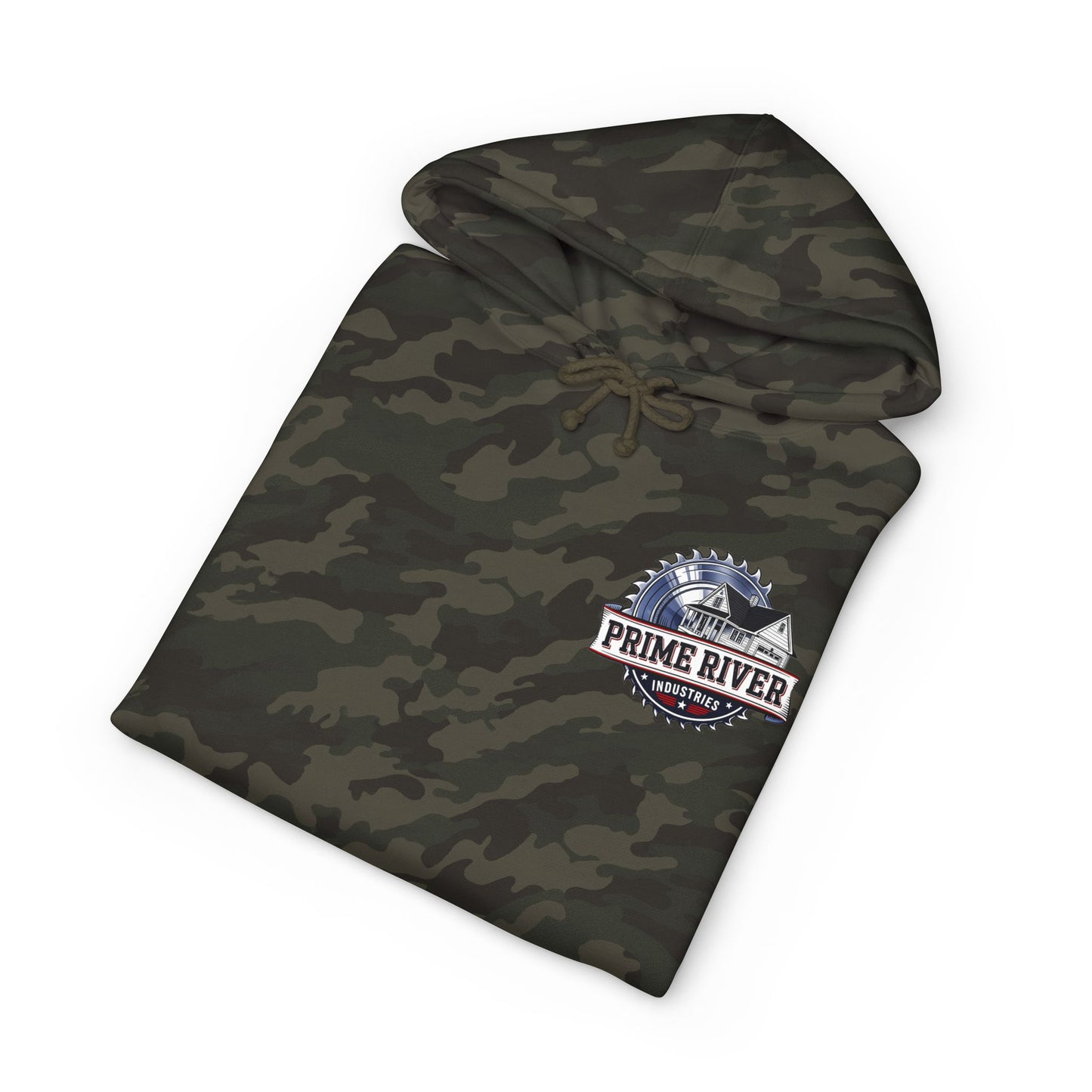 Prime River Industries Hoodie — Logo Workwear Pullover