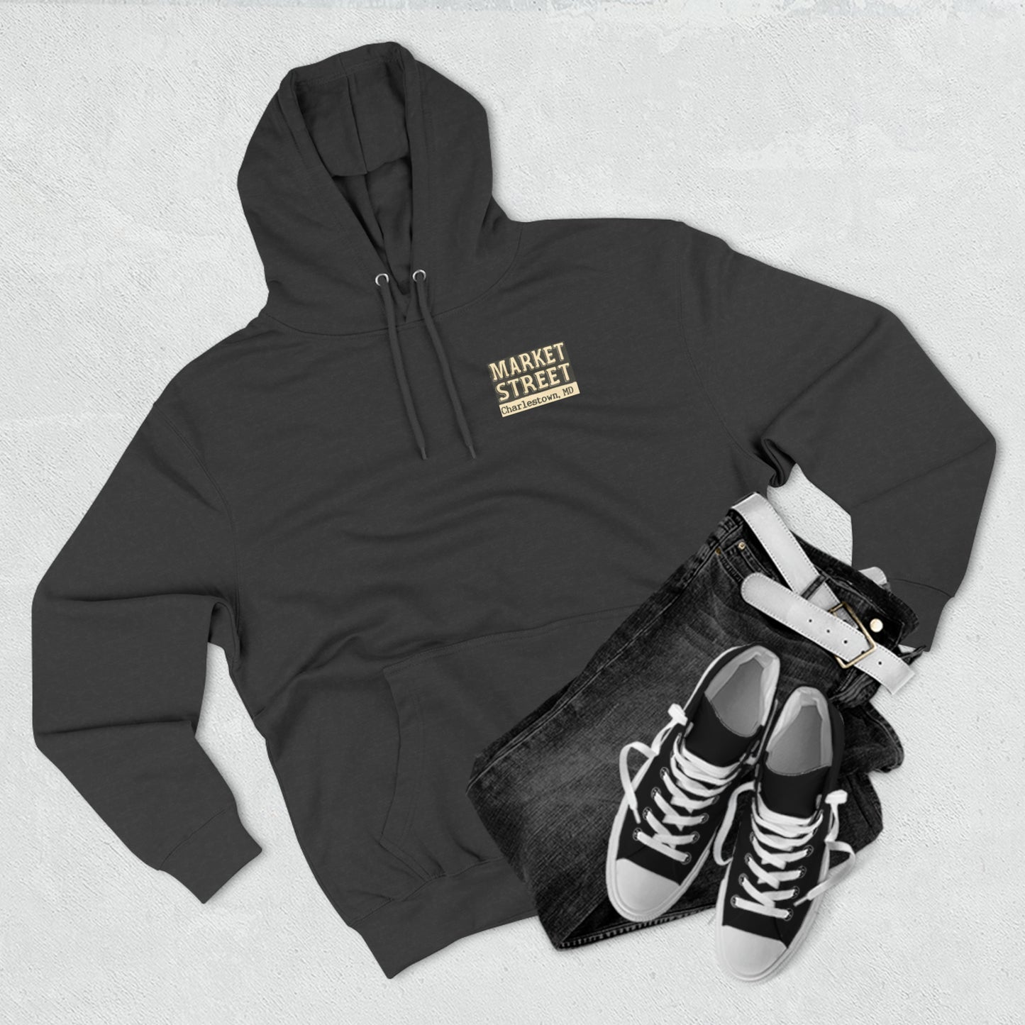 Market Street Unisex Fleece Hoodie