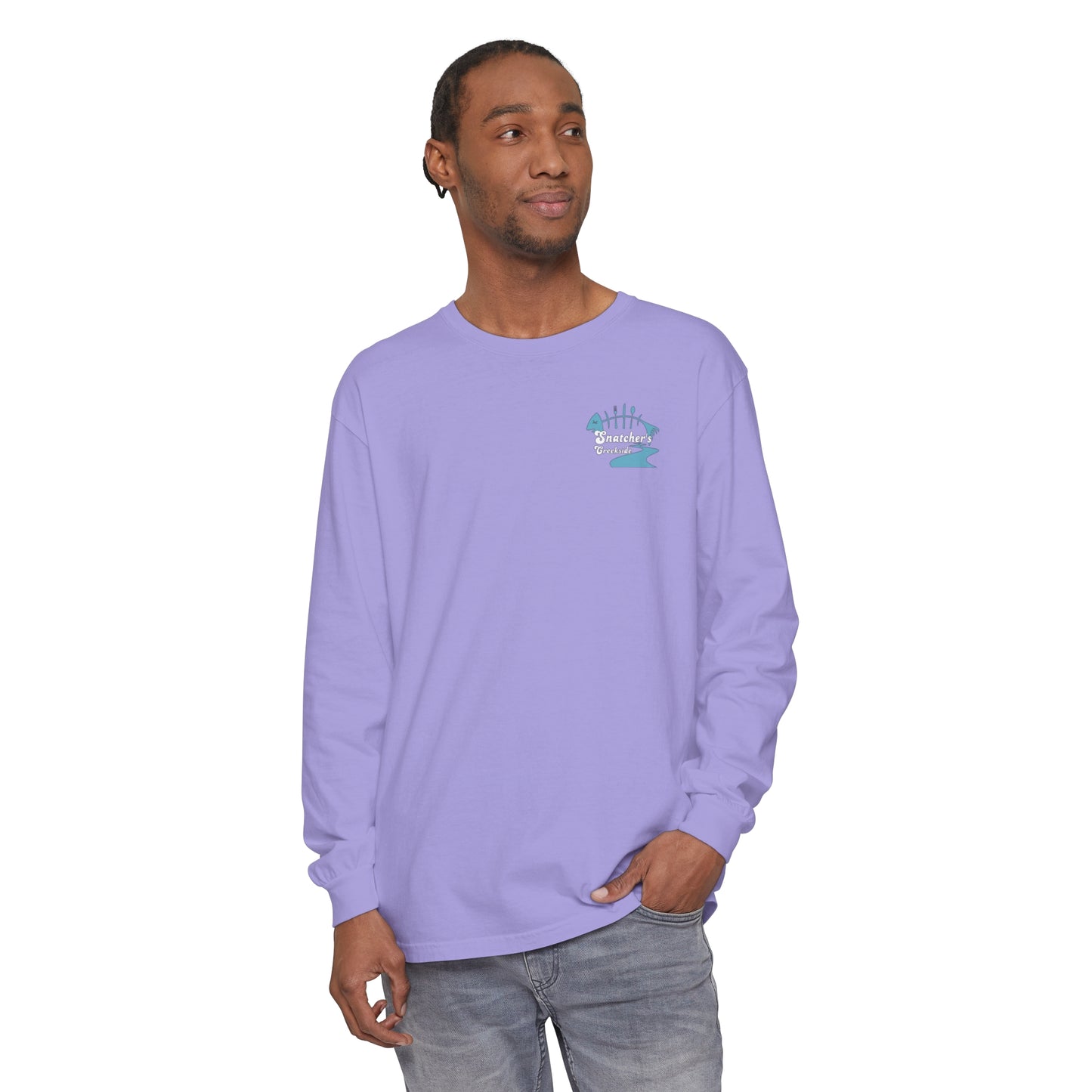 Snatcher's Creekside "OG" Unisex Garment-dyed Long Sleeve T-Shirt