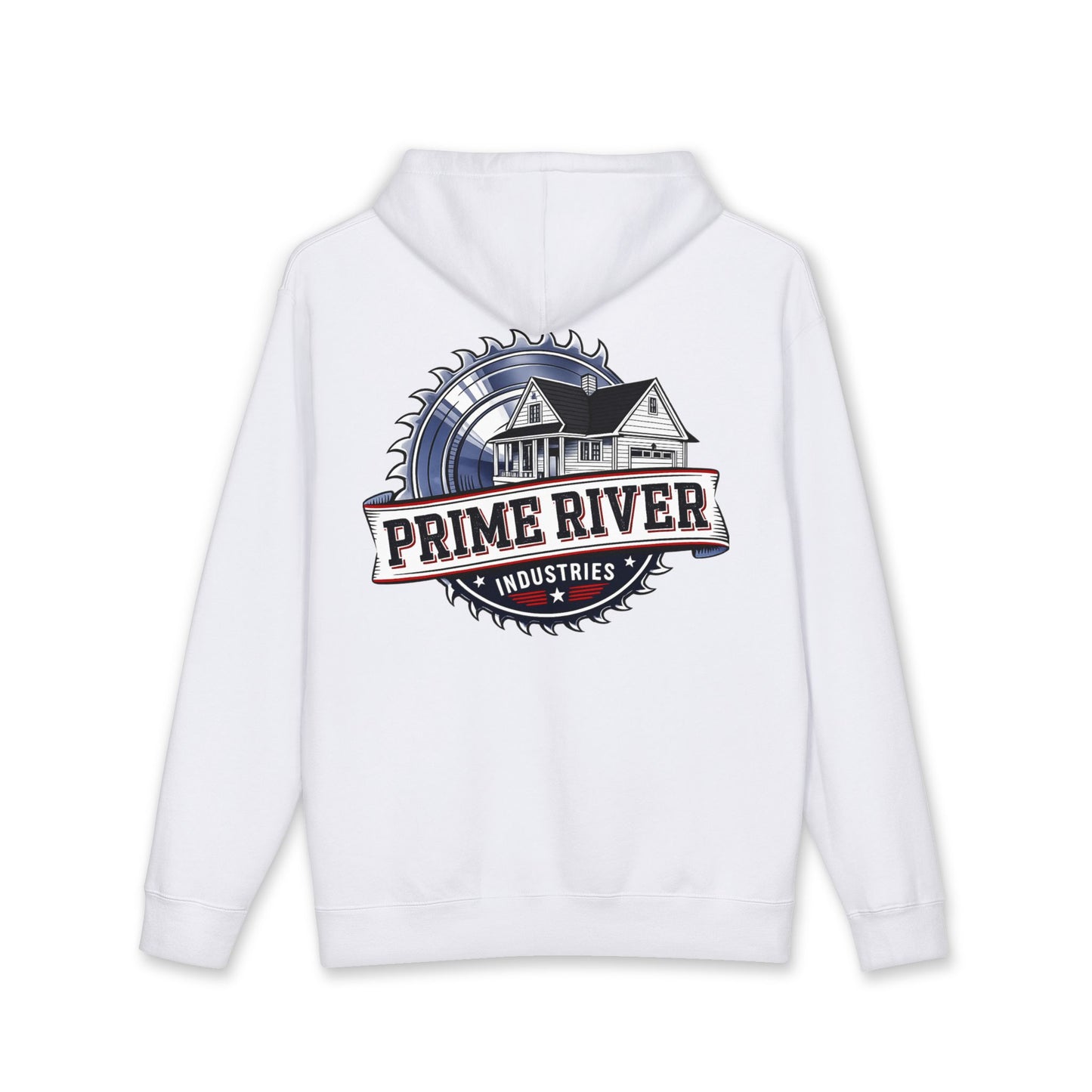 Prime River Industries Hoodie — Logo Workwear Pullover
