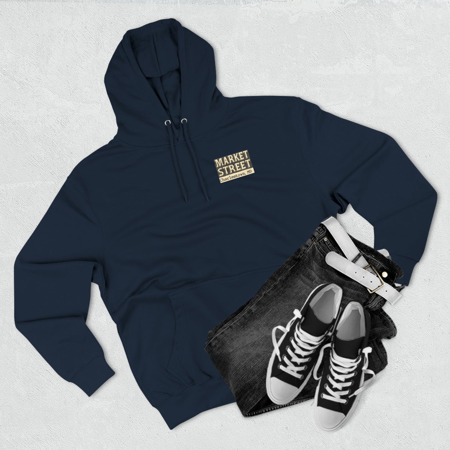 Market Street Unisex Fleece Hoodie