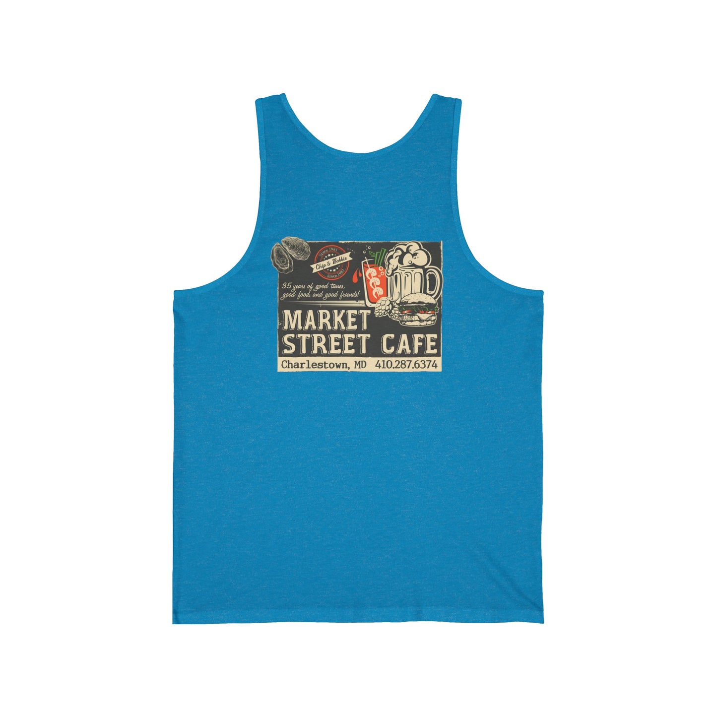 Unisex Jersey Tank Market Street