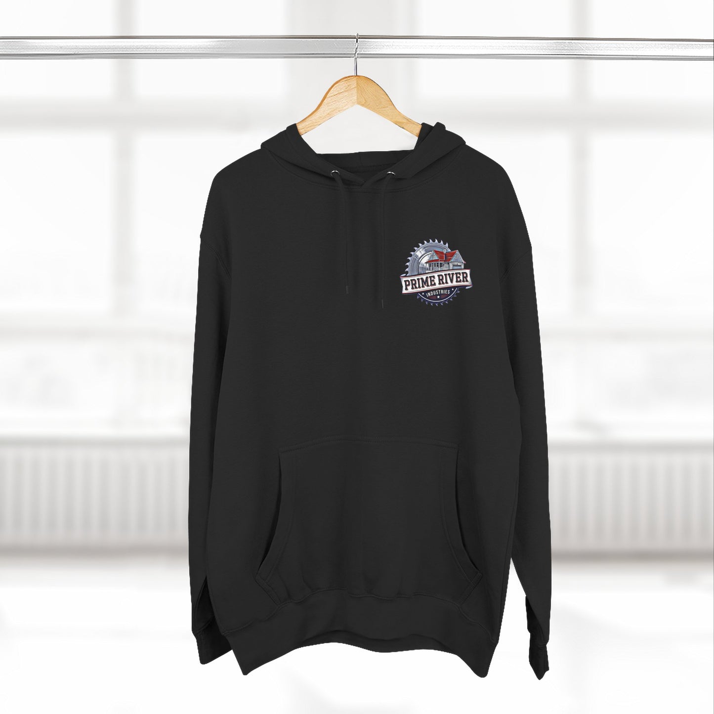 Prime River Fleece Hoodie - Cozy Industrial Style for Every Adventure