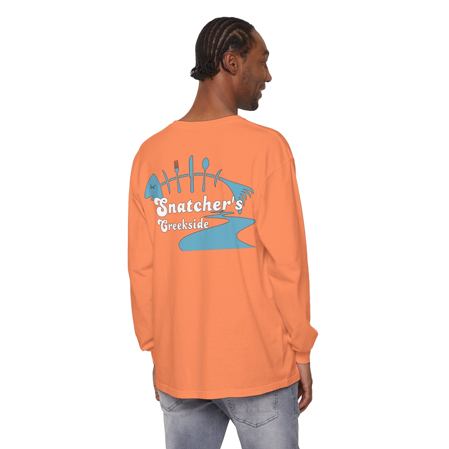 Snatcher's Creekside "OG" Unisex Garment-dyed Long Sleeve T-Shirt