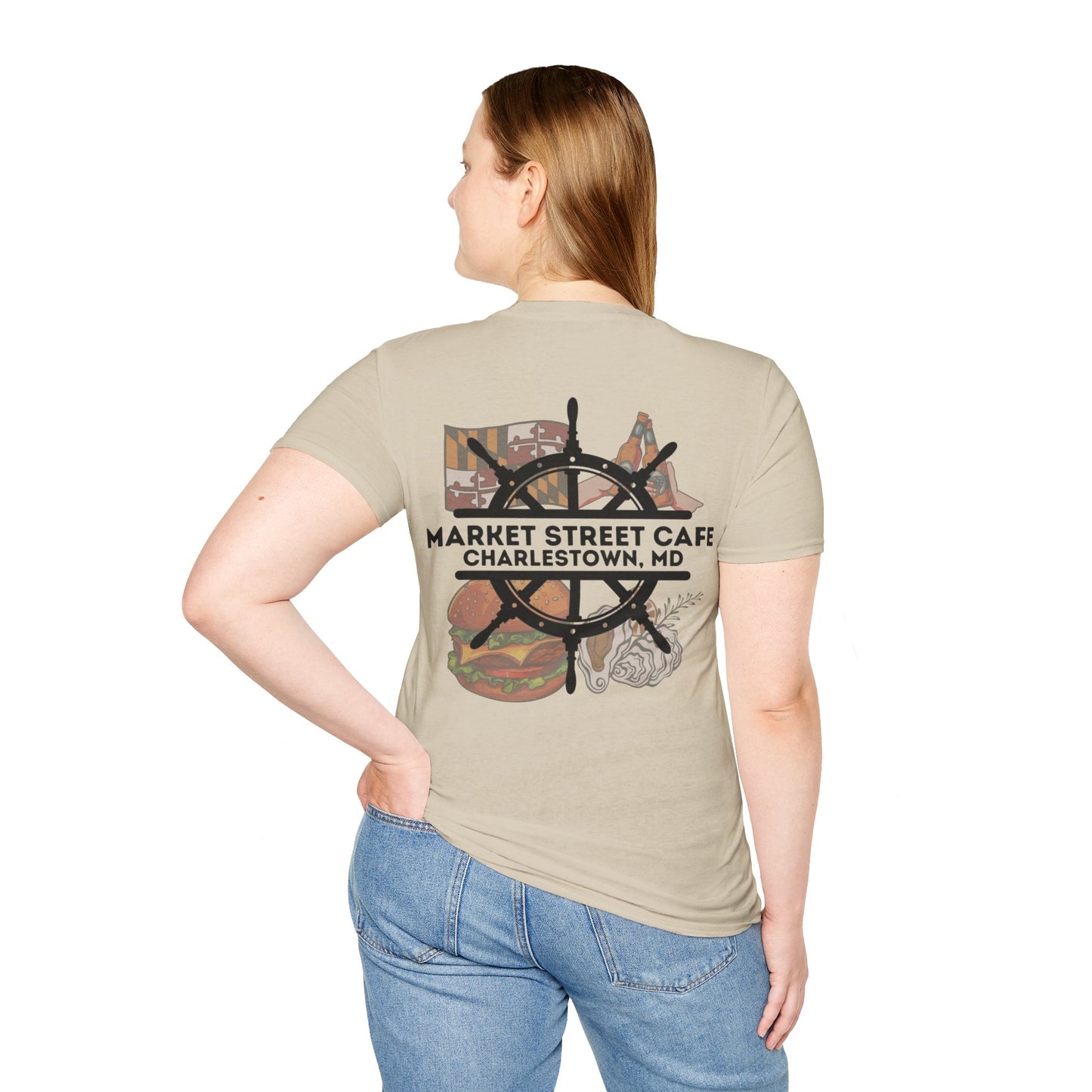 Market Street Four Corners Unisex Softstyle T-Shirt