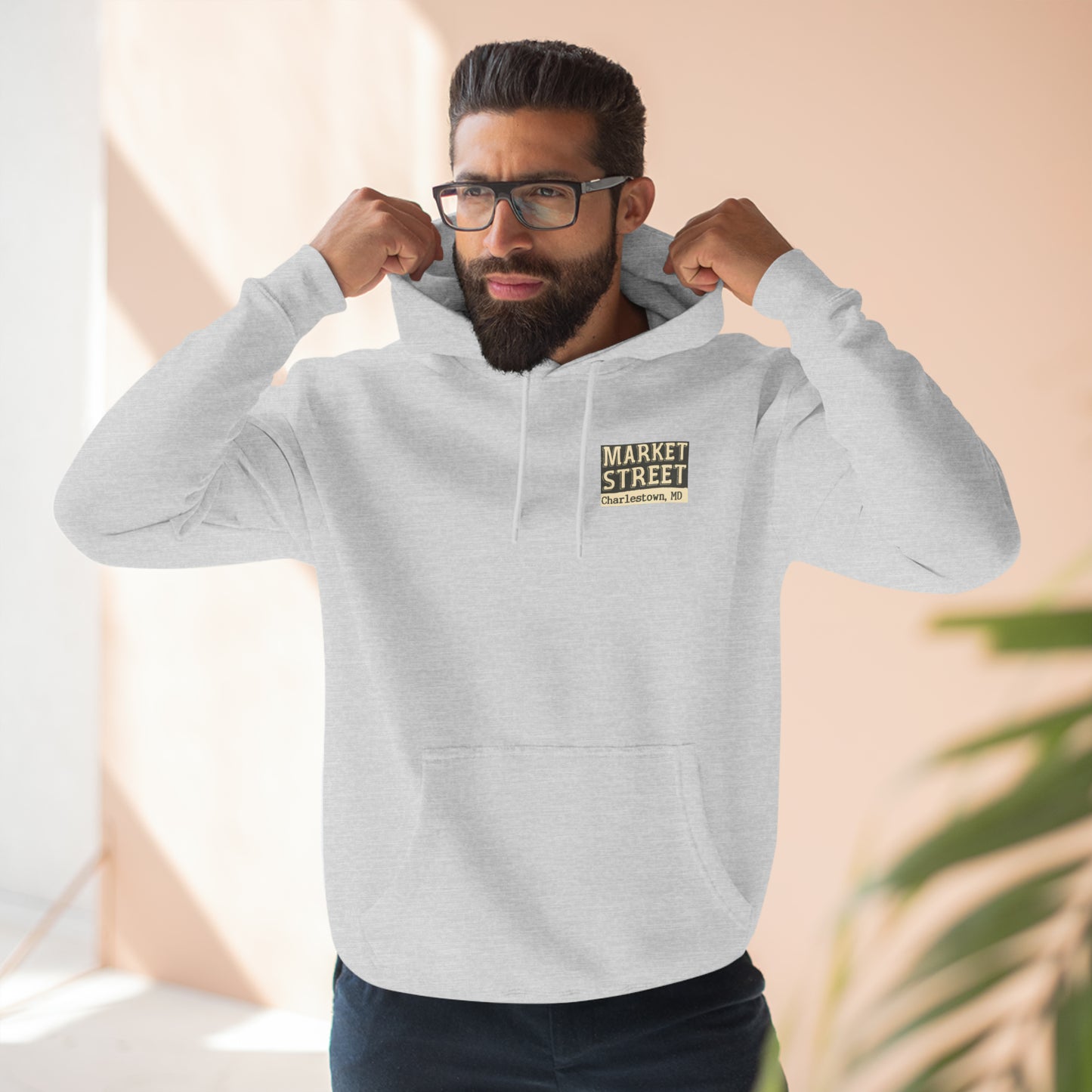 Market Street Unisex Fleece Hoodie