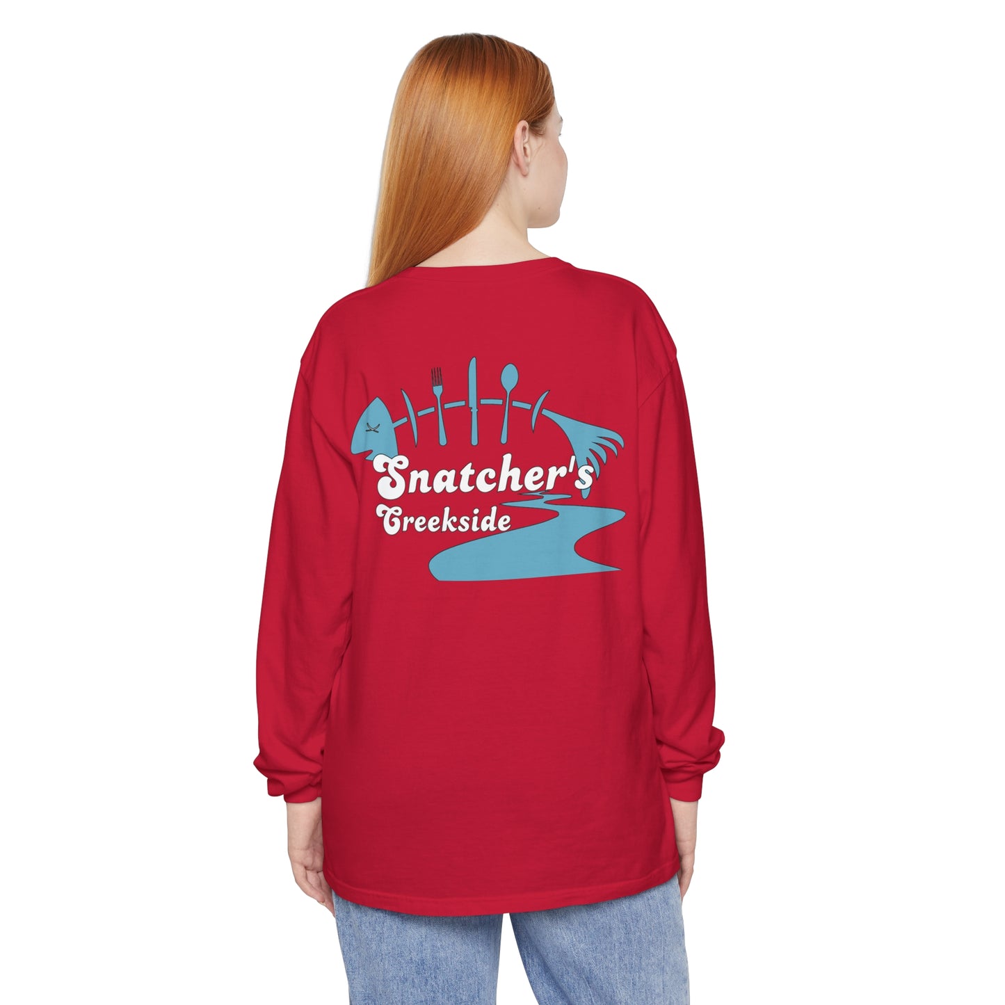 Snatcher's Creekside "OG" Unisex Garment-dyed Long Sleeve T-Shirt