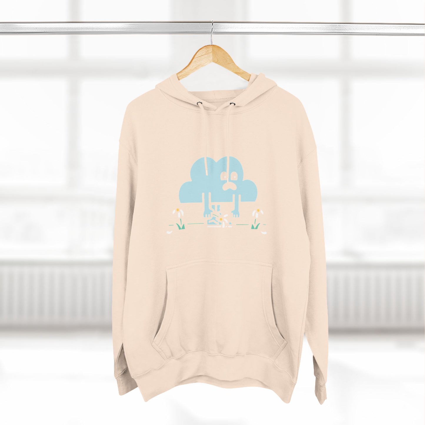 No Rain, No Flowers Fleece Hoodie