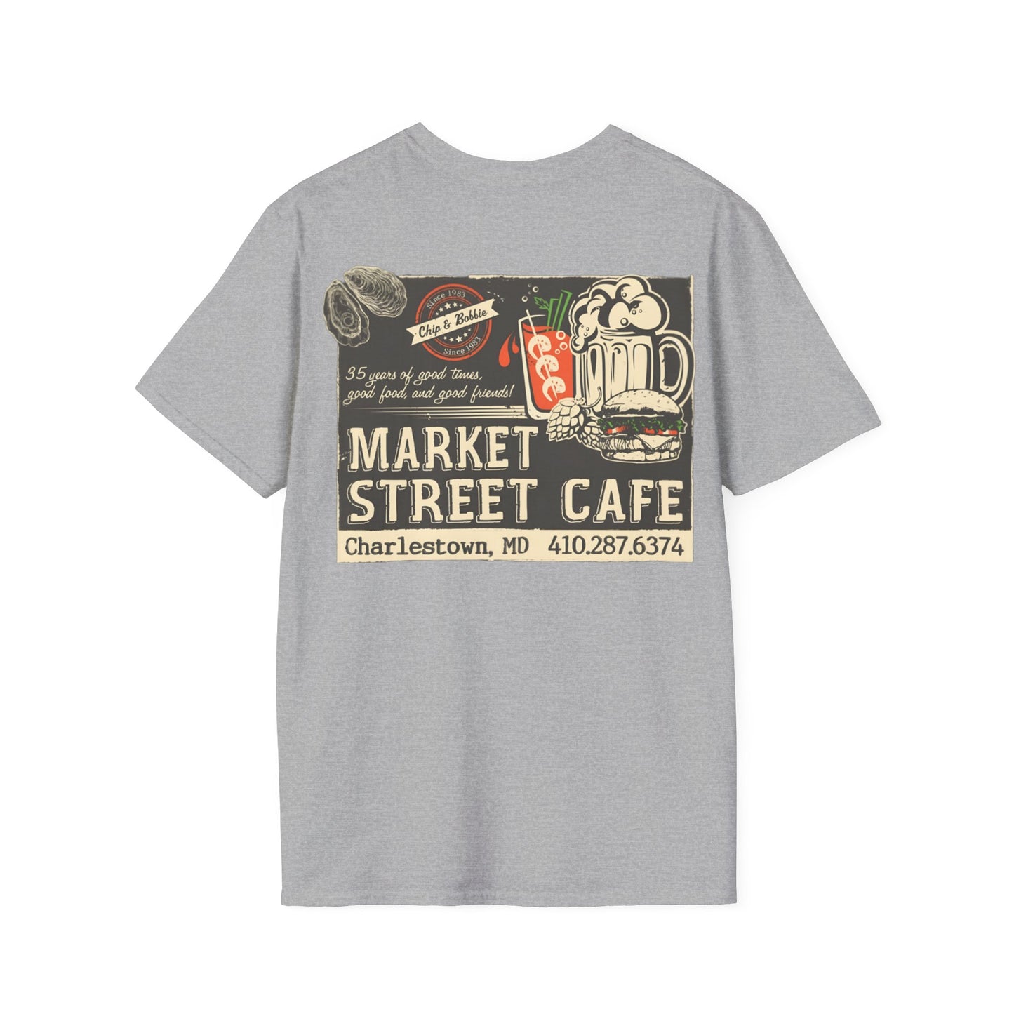 Market Street Unisex Softstyle T-Shirt