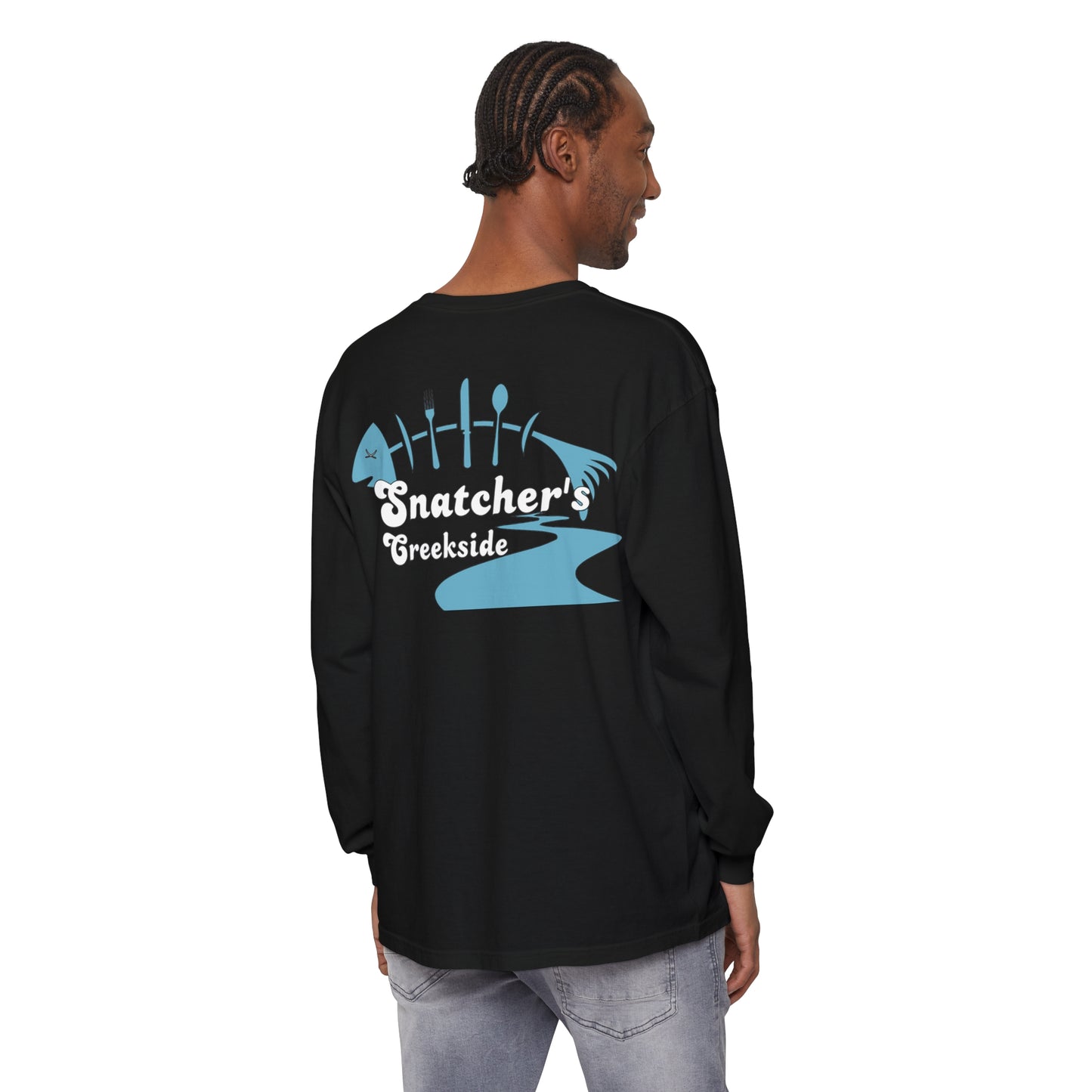 Snatcher's Creekside "OG" Unisex Garment-dyed Long Sleeve T-Shirt