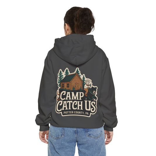 Camp Catch Us Hoodie, Unisex Comfortable Sweatshirt