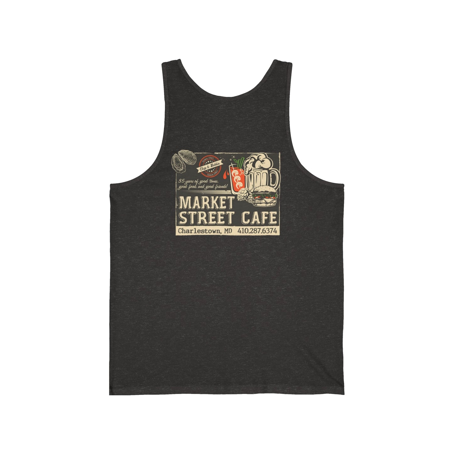 Unisex Jersey Tank Market Street