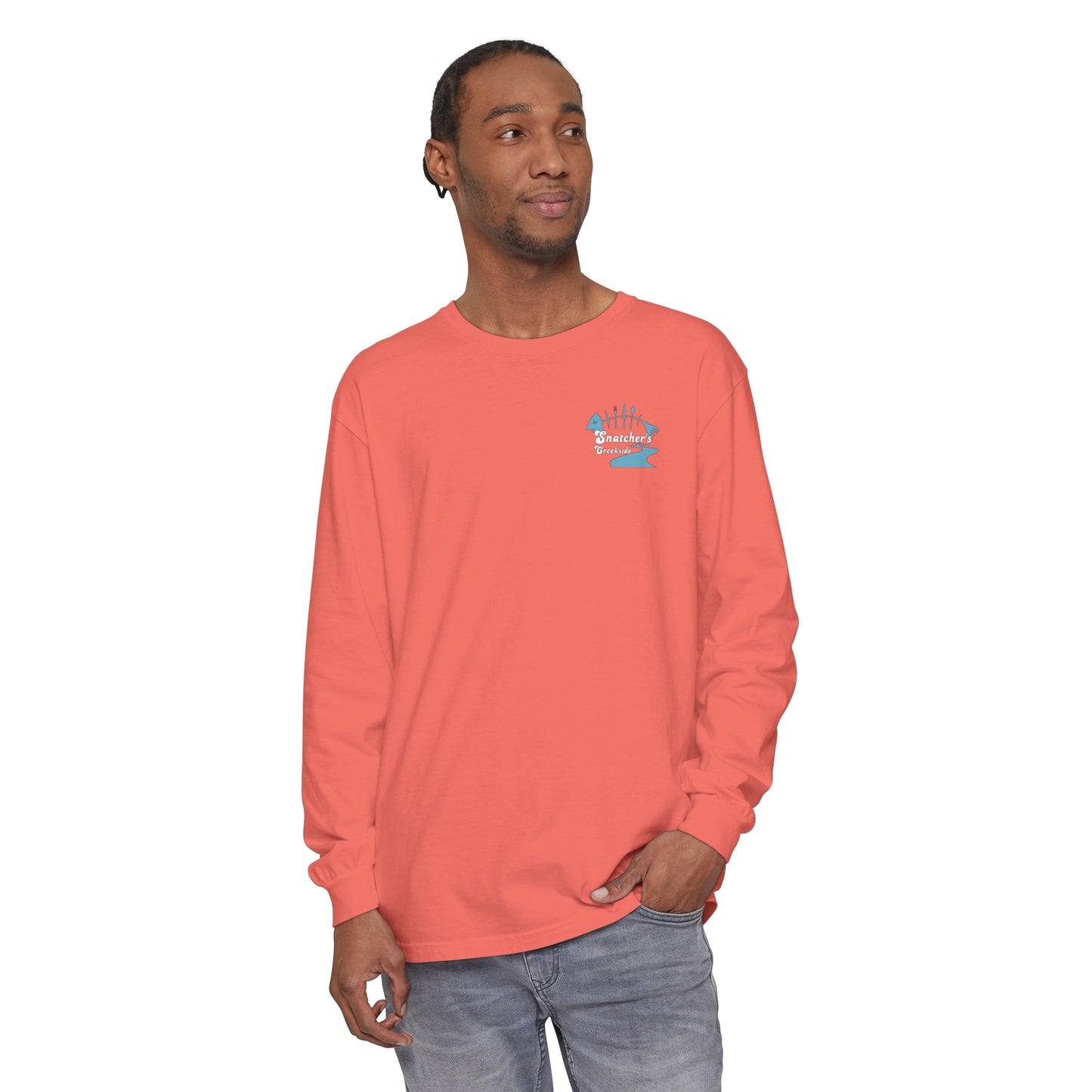 Snatcher's Creekside "OG" Unisex Garment-dyed Long Sleeve T-Shirt