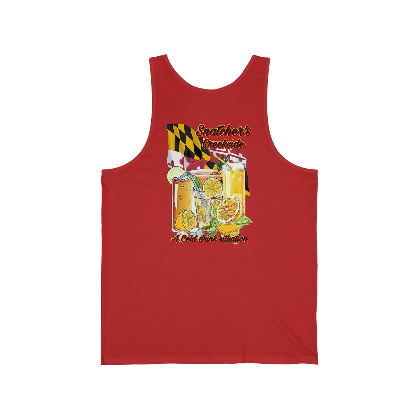 A Cold Drink Situation Unisex Tank