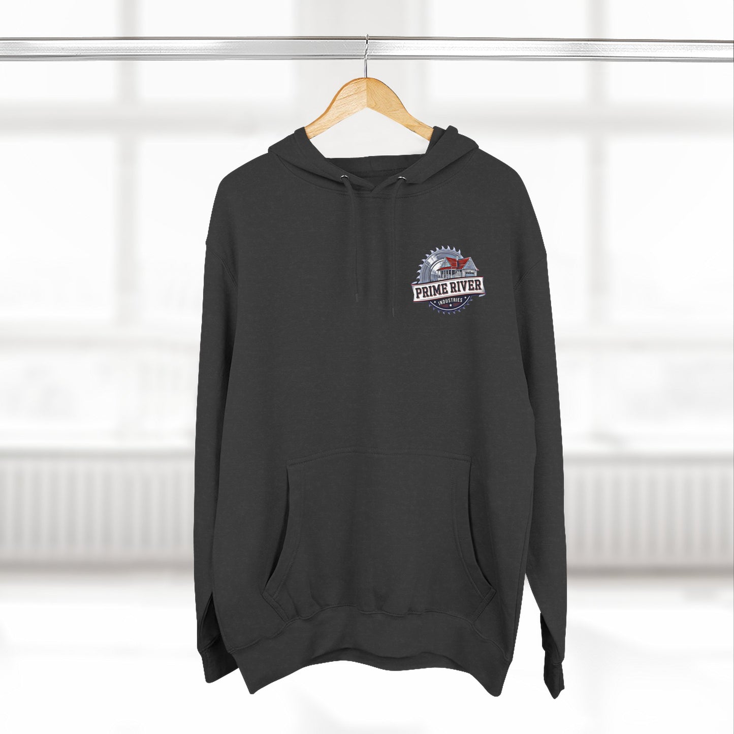 Prime River Fleece Hoodie - Cozy Industrial Style for Every Adventure