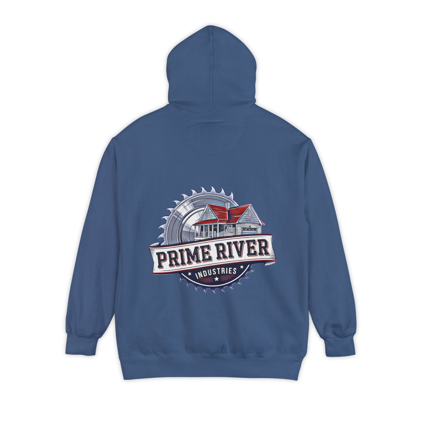 Cozy Unisex Garment-Dyed Hoodie - Prime River