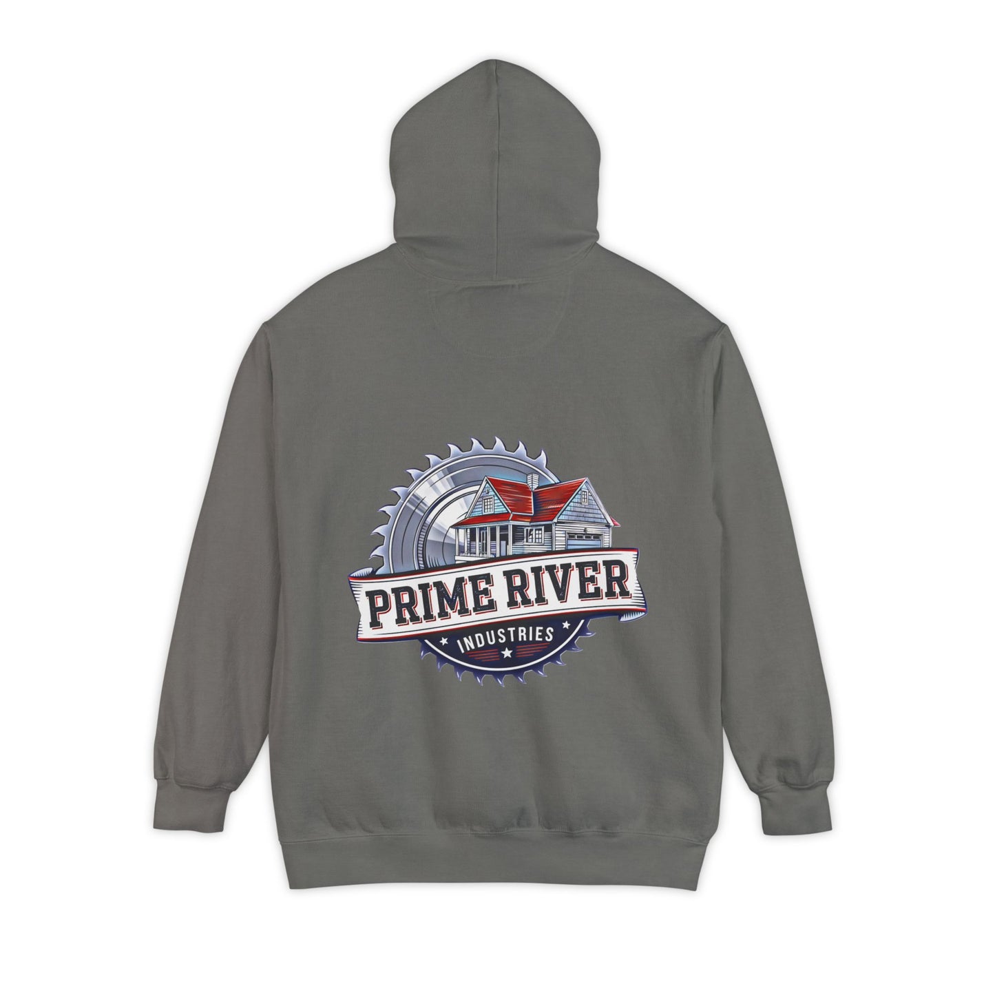Cozy Unisex Garment-Dyed Hoodie - Prime River