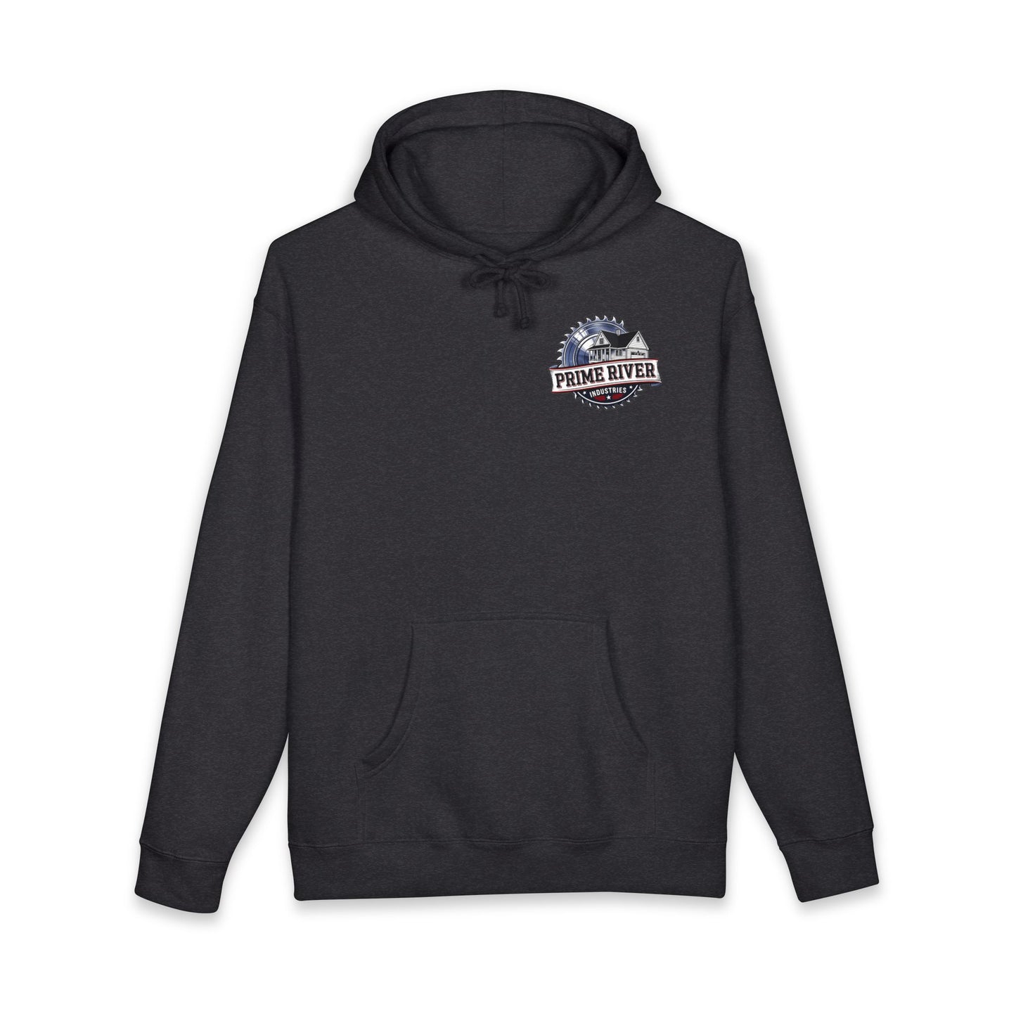 Prime River Industries Hoodie — Logo Workwear Pullover