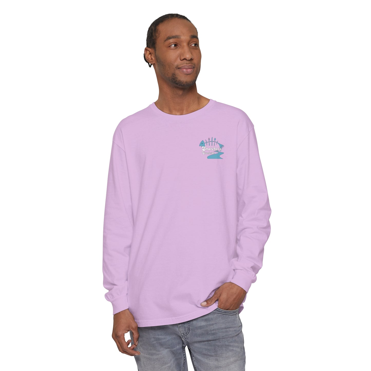 Snatcher's Creekside "OG" Unisex Garment-dyed Long Sleeve T-Shirt