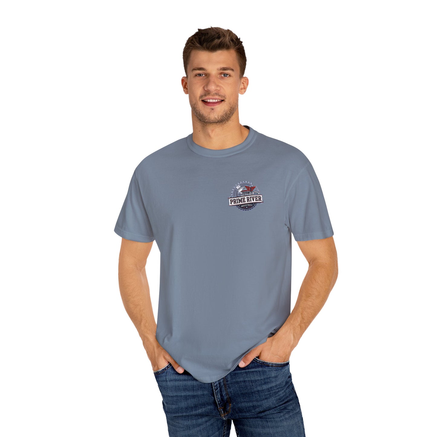 Rustic Unisex T-Shirt with Prime River Design, Casual Tee for Outdoor Lovers, Travel Gift, Adventure Outfit