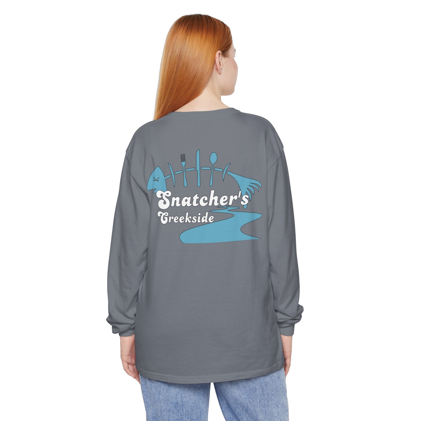 Snatcher's Creekside "OG" Unisex Garment-dyed Long Sleeve T-Shirt