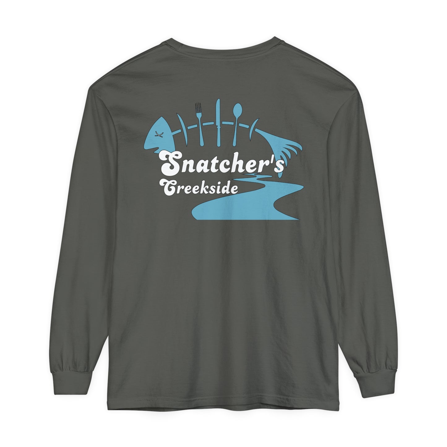 Snatcher's Creekside "OG" Unisex Garment-dyed Long Sleeve T-Shirt