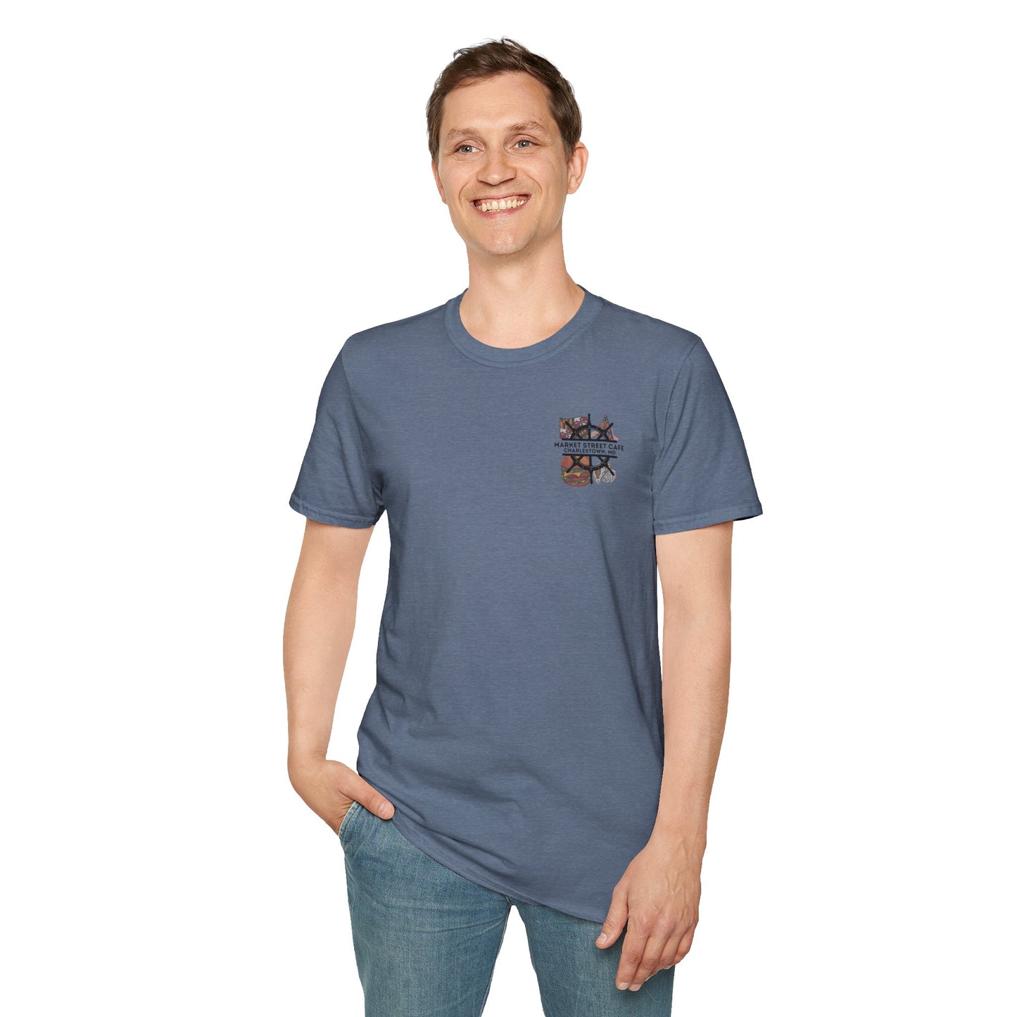 Market Street Four Corners Unisex Softstyle T-Shirt