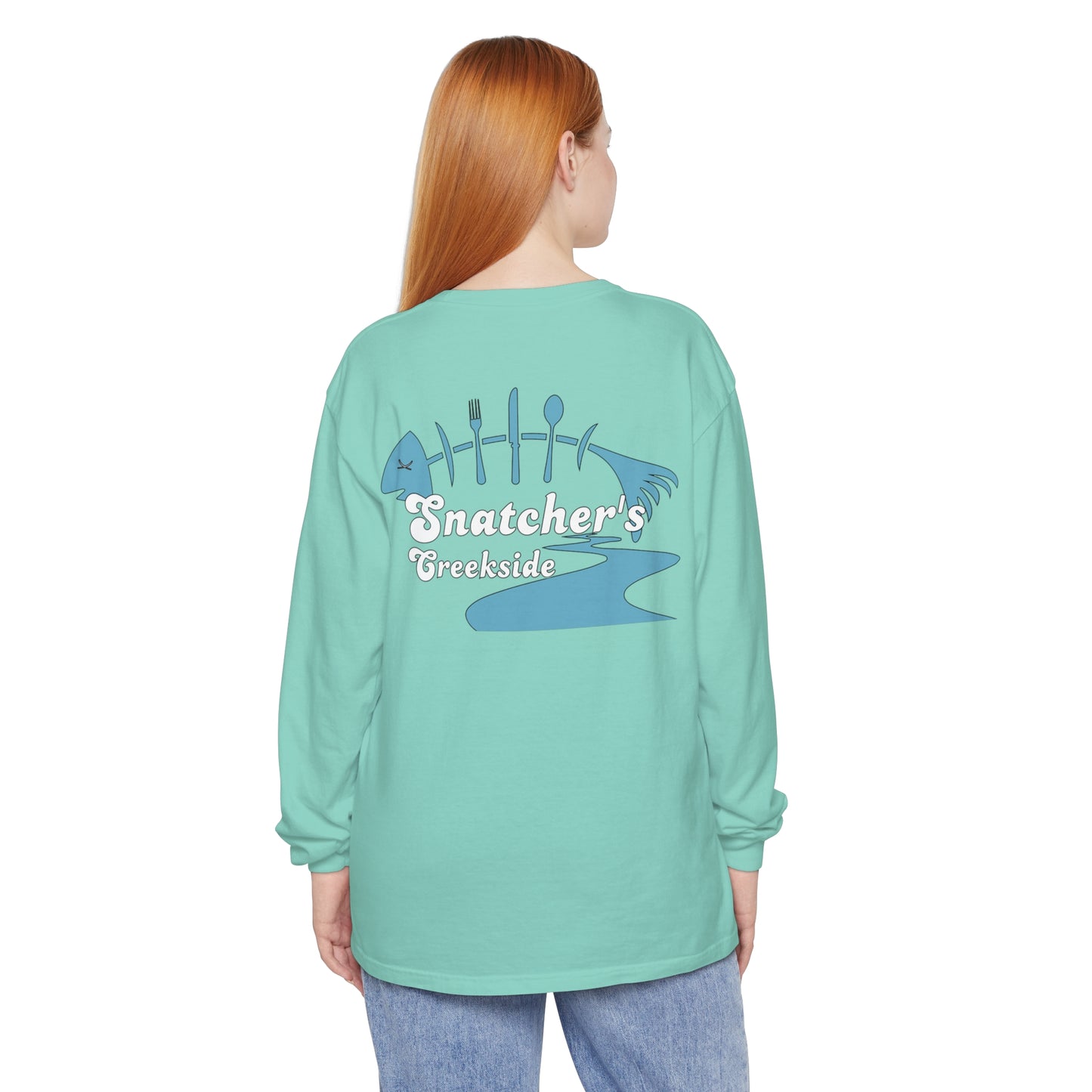 Snatcher's Creekside "OG" Unisex Garment-dyed Long Sleeve T-Shirt