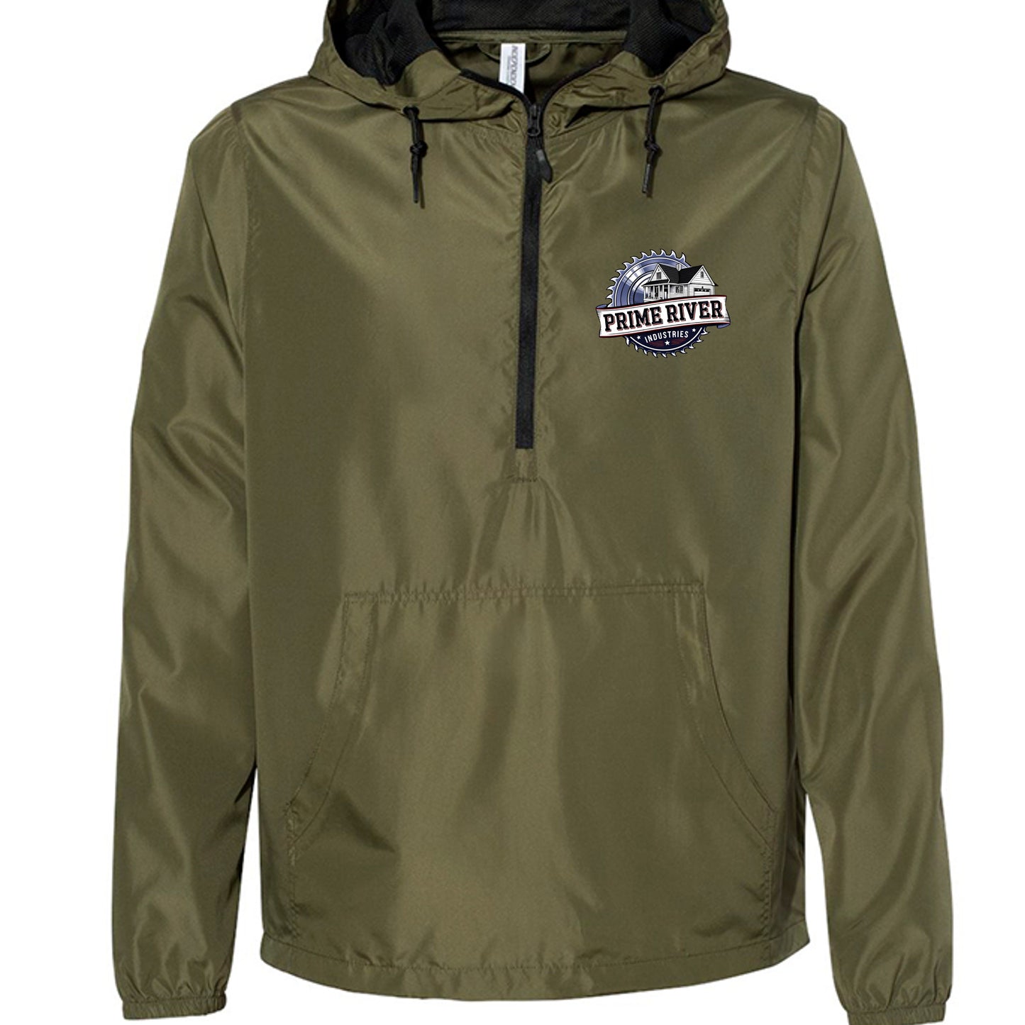 Army/ Black Zipper - EXP54LWP - FRONT