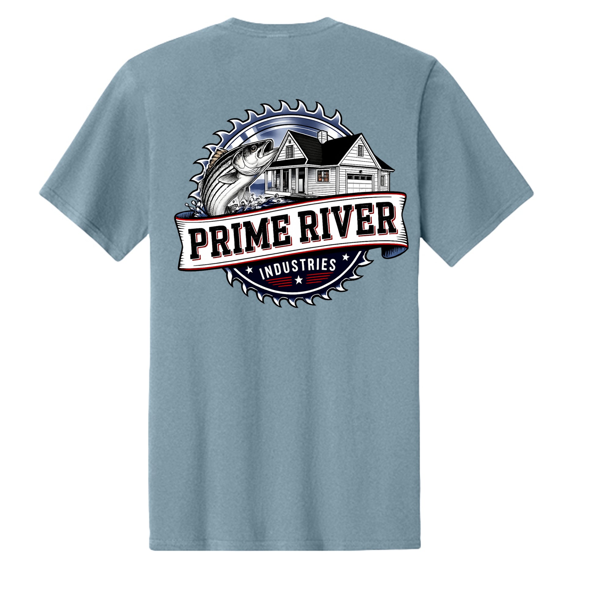 Stonewashed Blue - PC43 - BACK