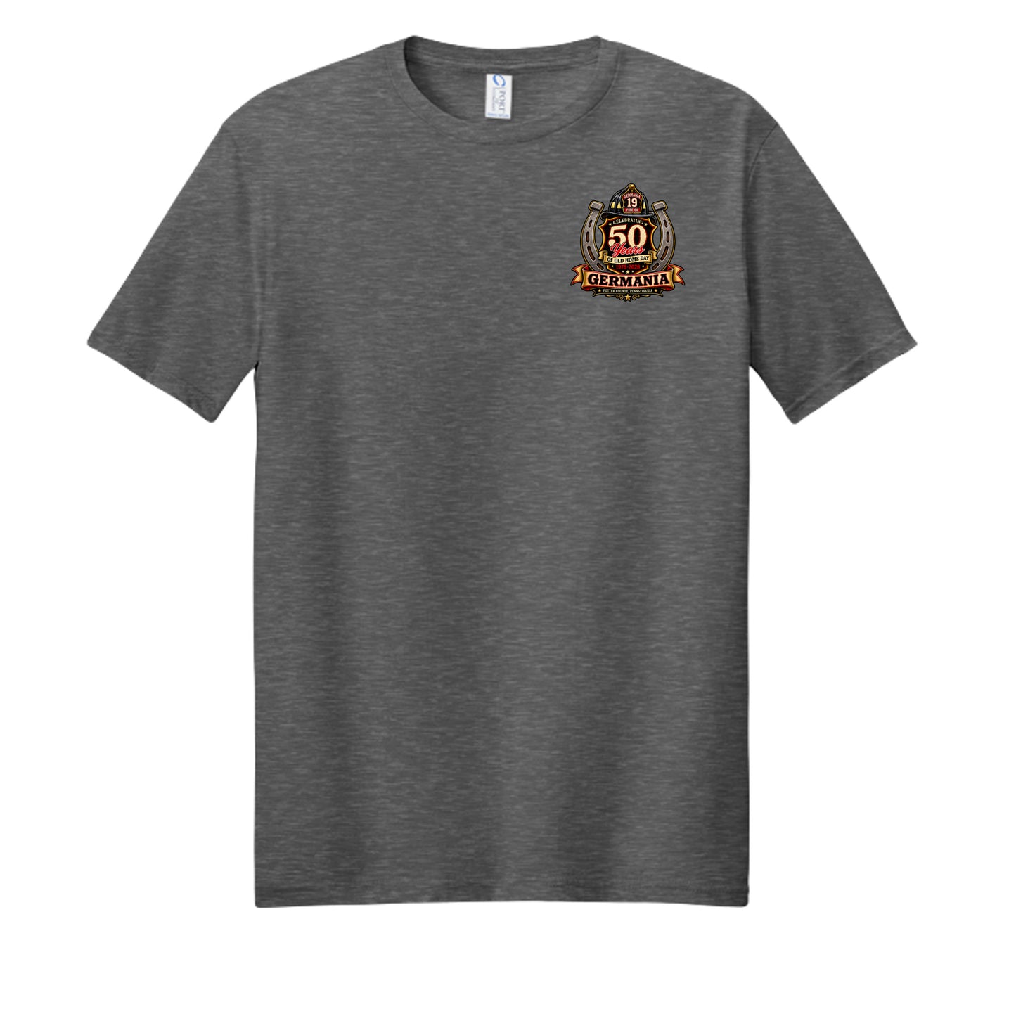 Dark Heather Grey - PC450 - FRONT